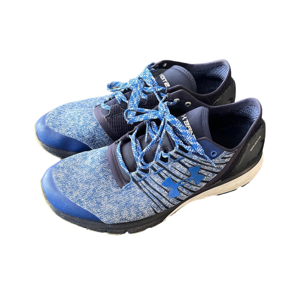 Under Armour Mens Charged Bandit 2 1273951-907 Blue Running Shoes Size 10
